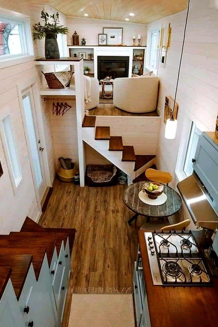 Μικρά σπίτια με πατάρι και σοφίτα: 100 ιδέες και design hacks για να κάνεις ένα μικρό σπίτι να φαίνεται μεγαλύτερο και άνετο 53 Μικρά σπίτια με πατάρι και σοφίτα: 100 ιδέες και design hacks για να κάνεις ένα μικρό σπίτι να φαίνεται μεγαλύτερο και άνετο