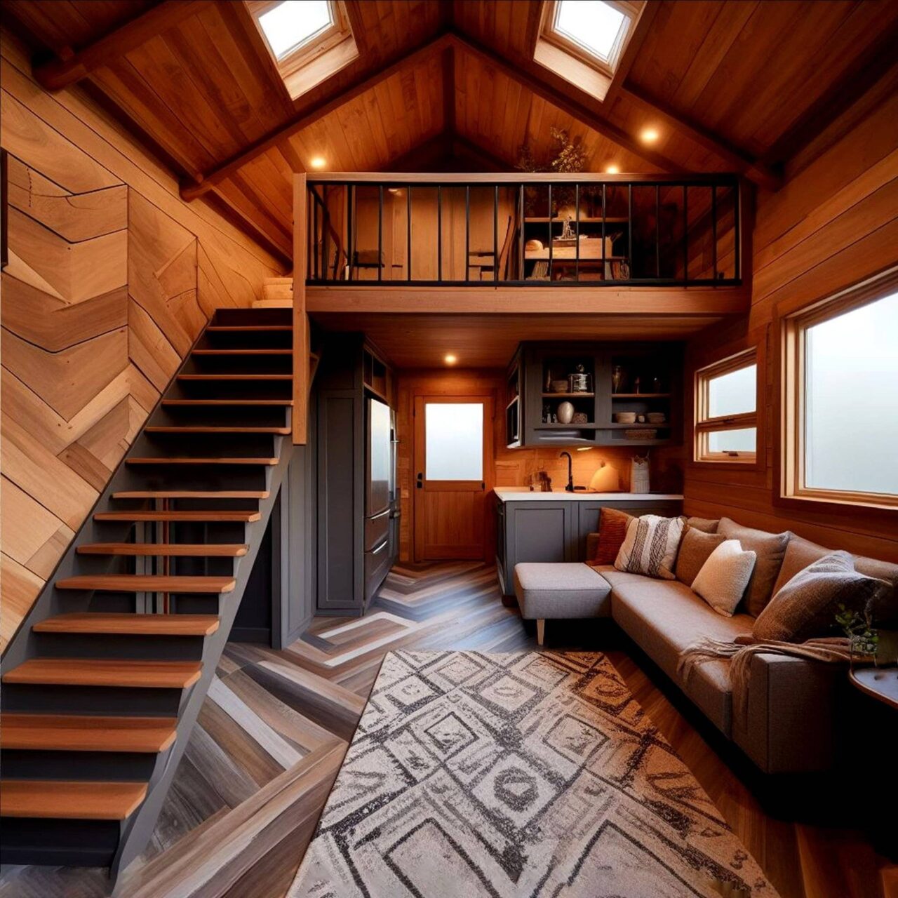 Μικρά σπίτια με πατάρι και σοφίτα: 100 ιδέες και design hacks για να κάνεις ένα μικρό σπίτι να φαίνεται μεγαλύτερο και άνετο 33 Μικρά σπίτια με πατάρι και σοφίτα: 100 ιδέες και design hacks για να κάνεις ένα μικρό σπίτι να φαίνεται μεγαλύτερο και άνετο