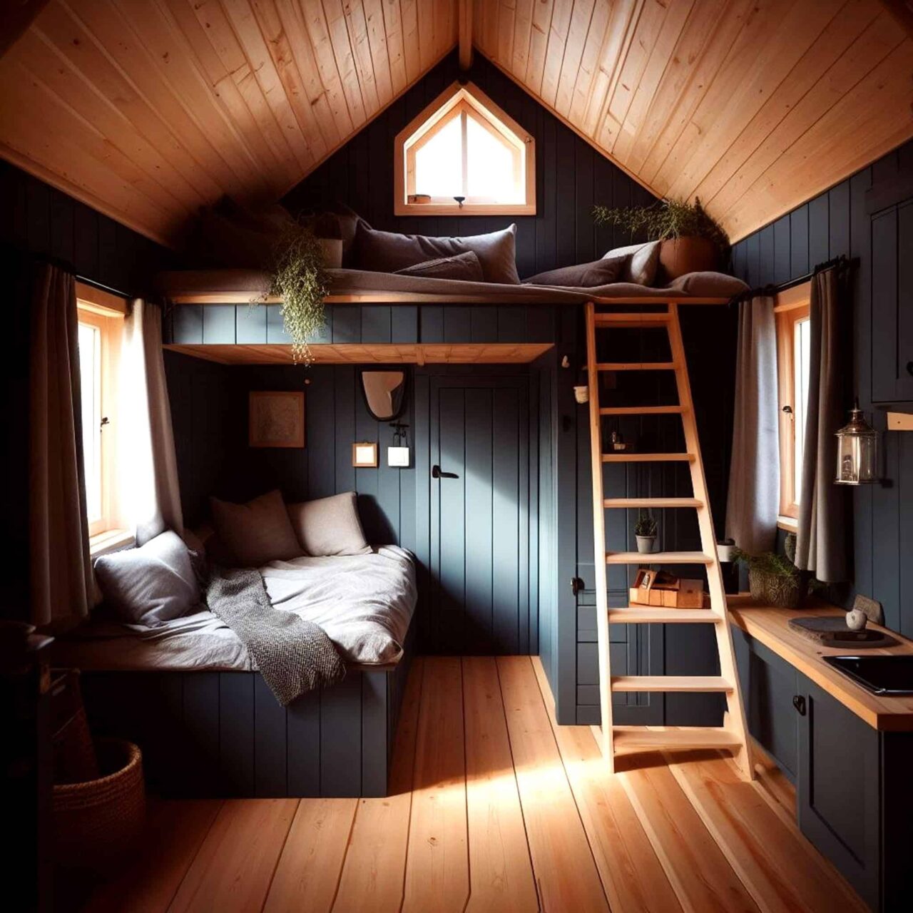 Μικρά σπίτια με πατάρι και σοφίτα: 100 ιδέες και design hacks για να κάνεις ένα μικρό σπίτι να φαίνεται μεγαλύτερο και άνετο 38 Μικρά σπίτια με πατάρι και σοφίτα: 100 ιδέες και design hacks για να κάνεις ένα μικρό σπίτι να φαίνεται μεγαλύτερο και άνετο