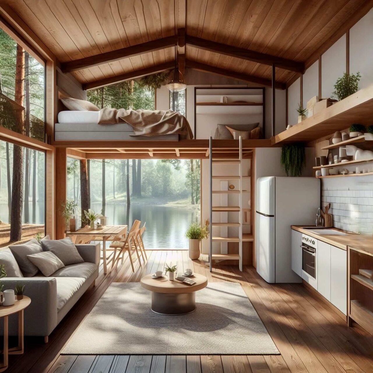 Μικρά σπίτια με πατάρι και σοφίτα: 100 ιδέες και design hacks για να κάνεις ένα μικρό σπίτι να φαίνεται μεγαλύτερο και άνετο 40 Μικρά σπίτια με πατάρι και σοφίτα: 100 ιδέες και design hacks για να κάνεις ένα μικρό σπίτι να φαίνεται μεγαλύτερο και άνετο