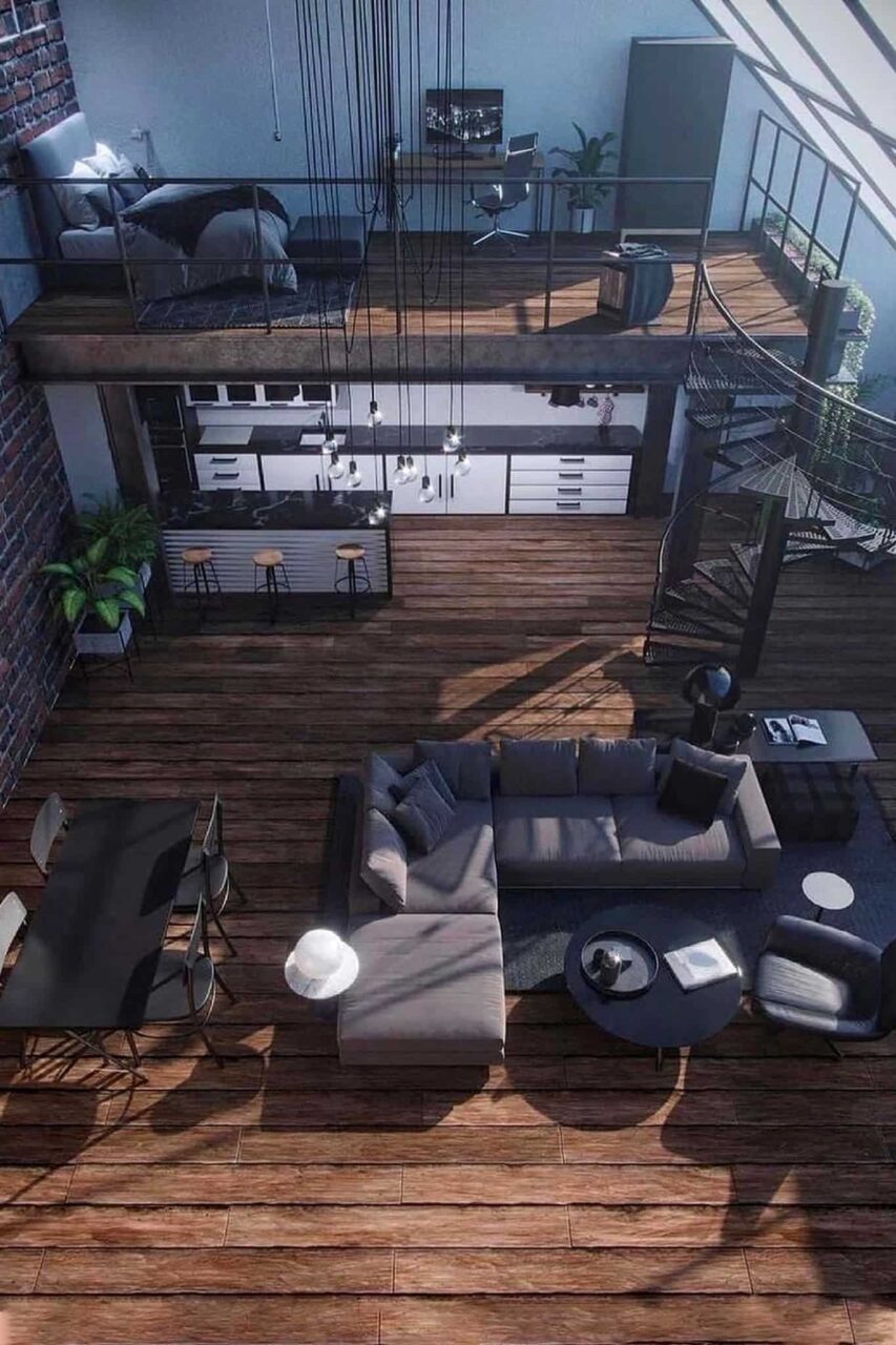 Μικρά σπίτια με πατάρι και σοφίτα: 100 ιδέες και design hacks για να κάνεις ένα μικρό σπίτι να φαίνεται μεγαλύτερο και άνετο 41 Μικρά σπίτια με πατάρι και σοφίτα: 100 ιδέες και design hacks για να κάνεις ένα μικρό σπίτι να φαίνεται μεγαλύτερο και άνετο