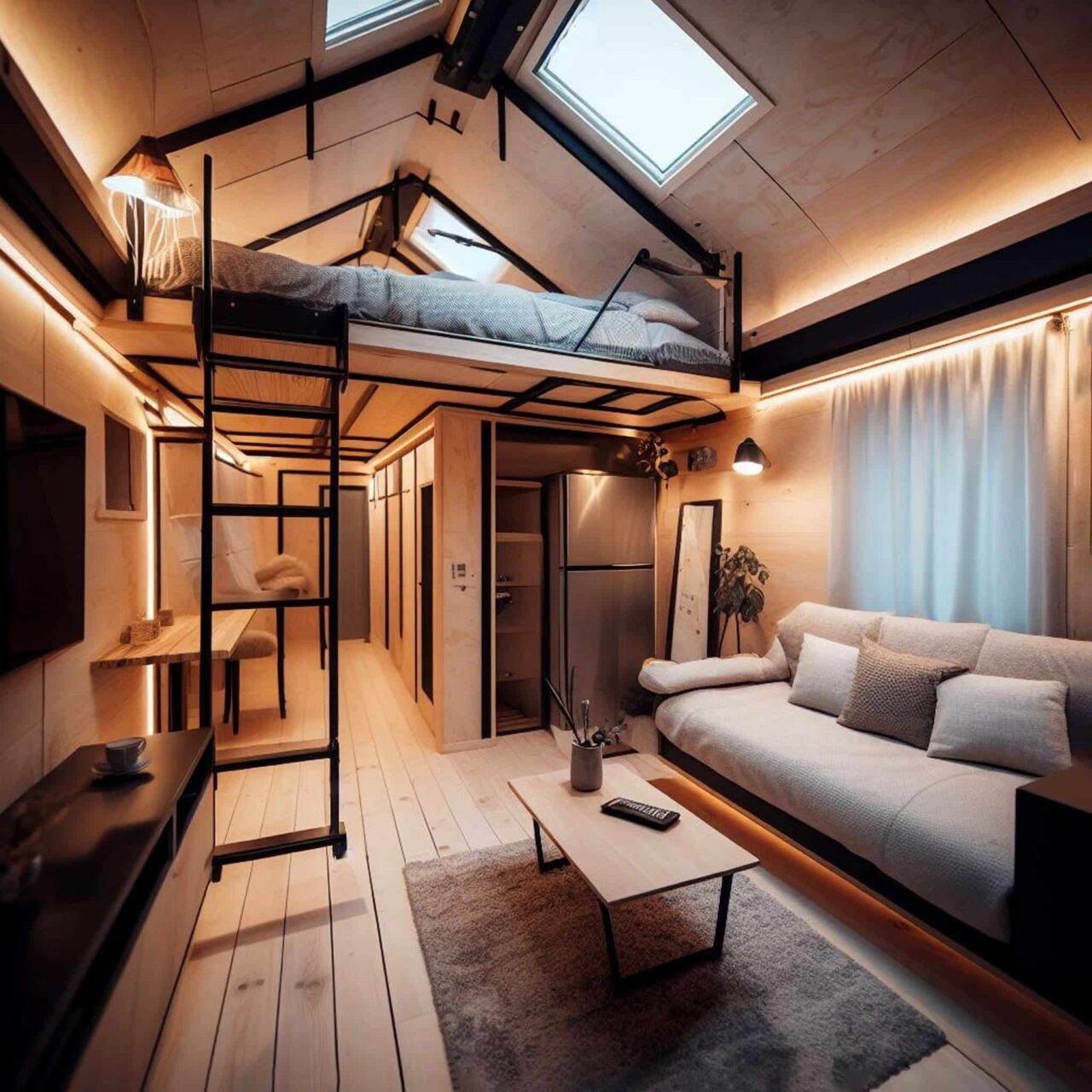 Μικρά σπίτια με πατάρι και σοφίτα: 100 ιδέες και design hacks για να κάνεις ένα μικρό σπίτι να φαίνεται μεγαλύτερο και άνετο 47 Μικρά σπίτια με πατάρι και σοφίτα: 100 ιδέες και design hacks για να κάνεις ένα μικρό σπίτι να φαίνεται μεγαλύτερο και άνετο