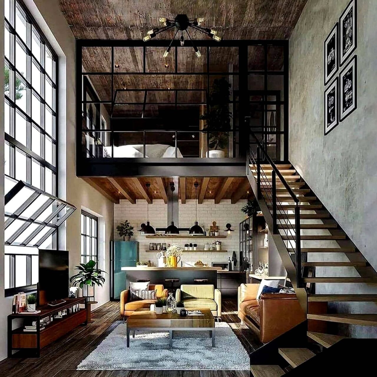 Μικρά σπίτια με πατάρι και σοφίτα: 100 ιδέες και design hacks για να κάνεις ένα μικρό σπίτι να φαίνεται μεγαλύτερο και άνετο 52 Μικρά σπίτια με πατάρι και σοφίτα: 100 ιδέες και design hacks για να κάνεις ένα μικρό σπίτι να φαίνεται μεγαλύτερο και άνετο