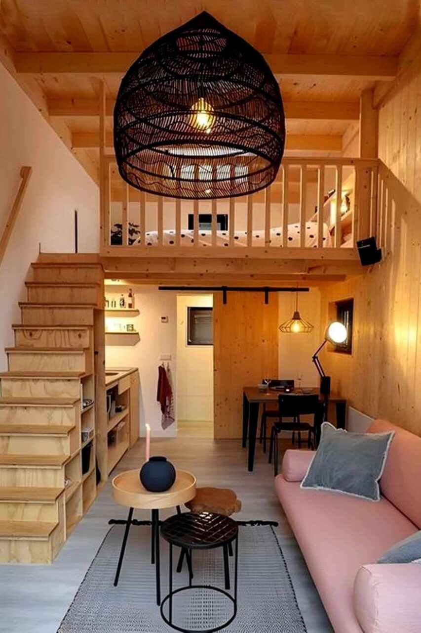 Μικρά σπίτια με πατάρι και σοφίτα: 100 ιδέες και design hacks για να κάνεις ένα μικρό σπίτι να φαίνεται μεγαλύτερο και άνετο 66 Μικρά σπίτια με πατάρι και σοφίτα: 100 ιδέες και design hacks για να κάνεις ένα μικρό σπίτι να φαίνεται μεγαλύτερο και άνετο