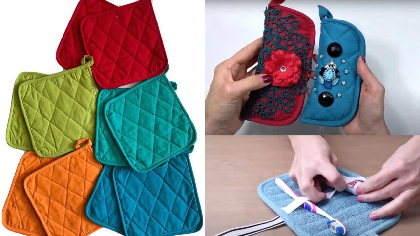 12 DIY έξυπνοι τρόποι να αξιοποιήσεις τις παλιές πιάστρες της κουζίνας