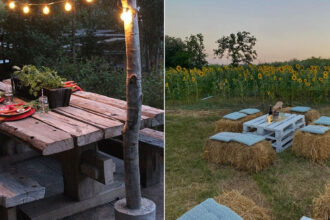 10 DIY τραπέζια κήπου που θα αλλάξουν την αυλή σου: Με οδηγίες βήμα-βήμα για να τα φτιάξεις μόνος σου