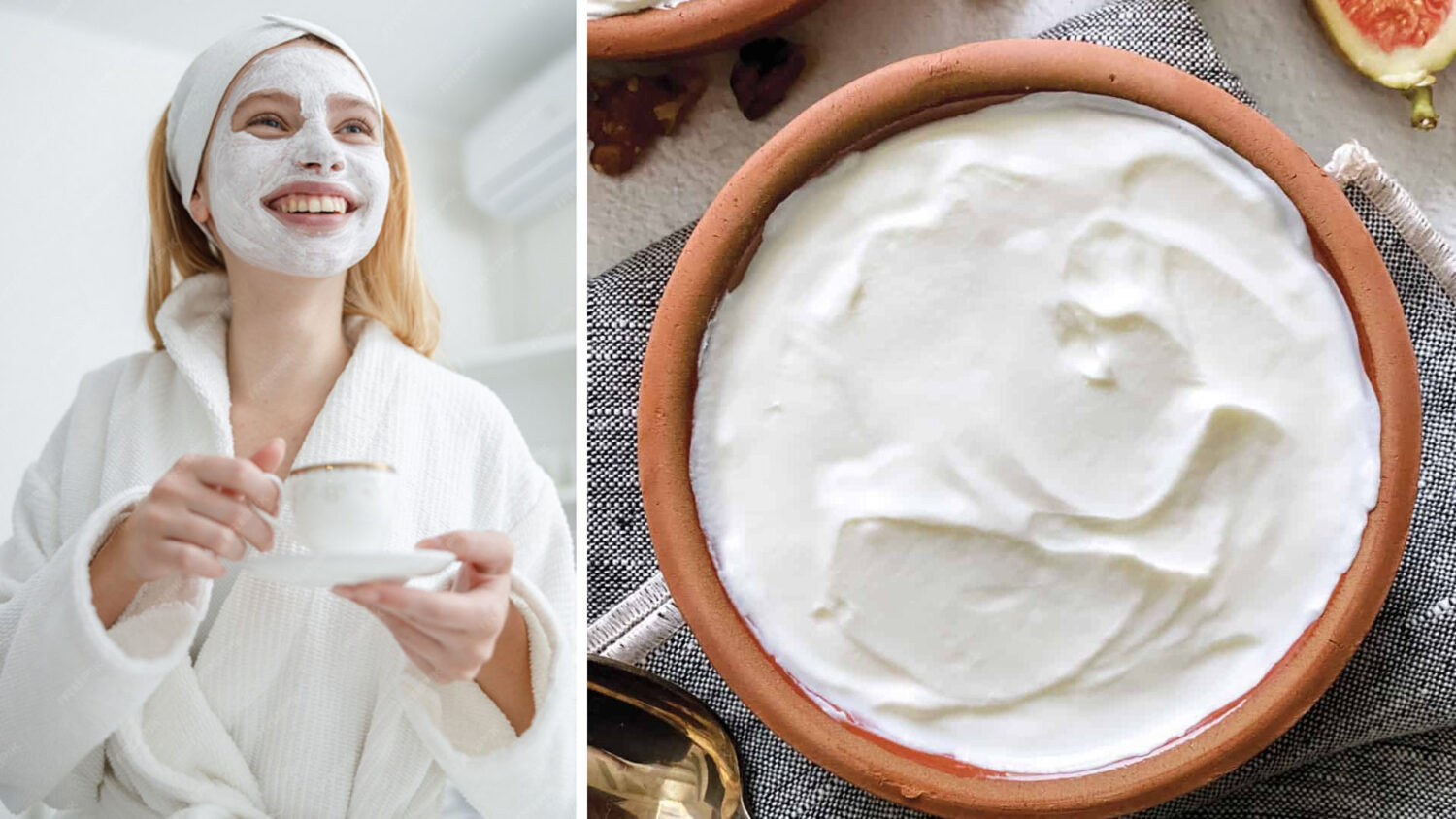5 Φυσικές Θεραπείες Ομορφιάς με Γιαούρτι για να Αποκτήσετε Άψογο και Λαμπερό Δέρμα