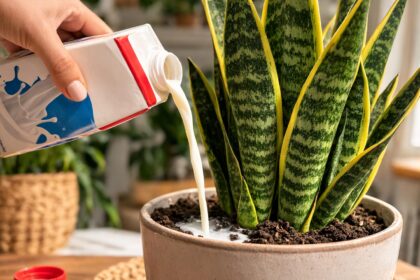 Γάλα στην Σανσεβιέρια: Γιατί αξίζει να το κάνετε και σε τι χρησιμεύει