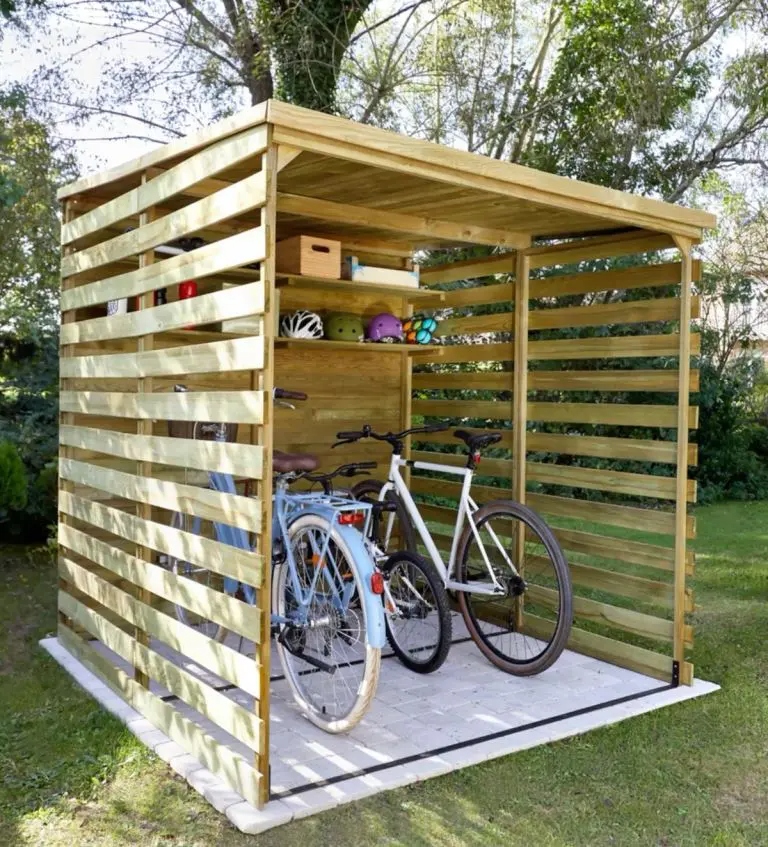 10 έξυπνες ιδέες για να αποθηκεύεις το ποδήλατο έξω από το σπίτι 11 10 έξυπνες ιδέες για να αποθηκεύεις το ποδήλατο έξω από το σπίτι