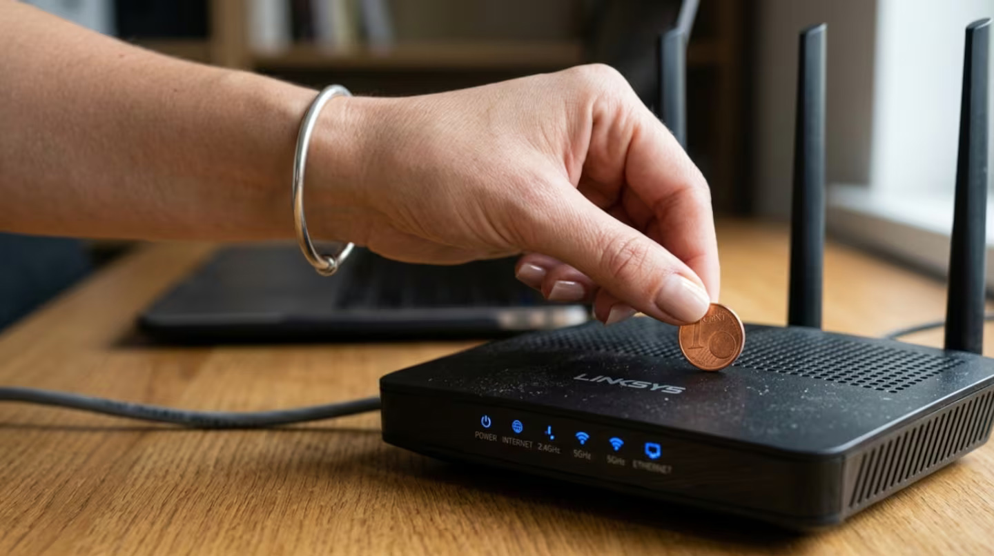 Τοποθέτησε ένα κέρμα επάνω στο router: Γιατί το συνιστούν και σε τι χρησιμεύει