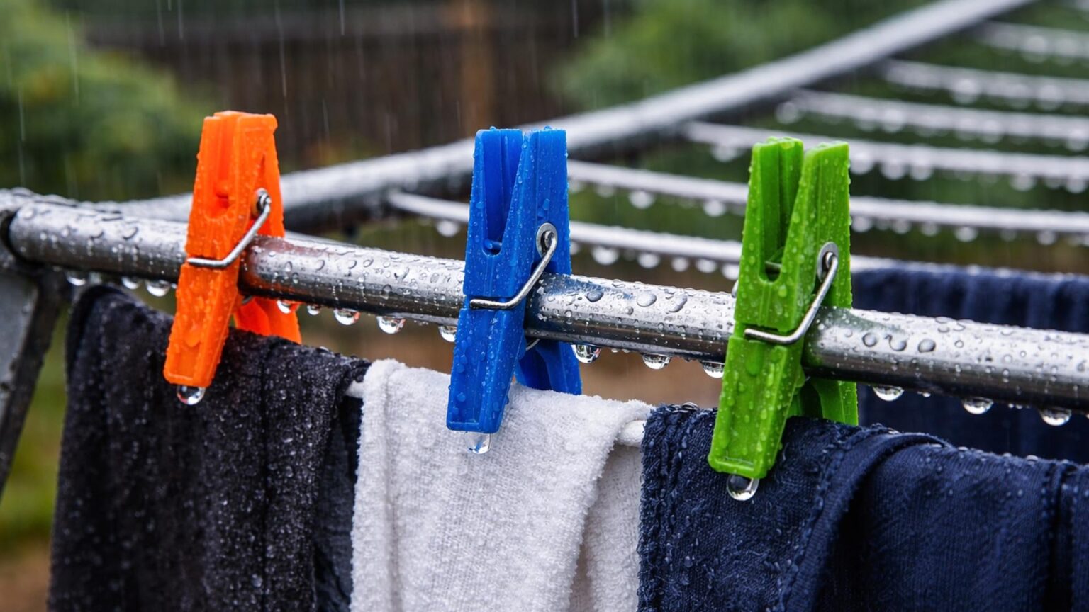BANZAI: Το ιαπωνικό κόλπο για να στεγνώνουν τα ρούχα ακόμη και όταν βρέχει