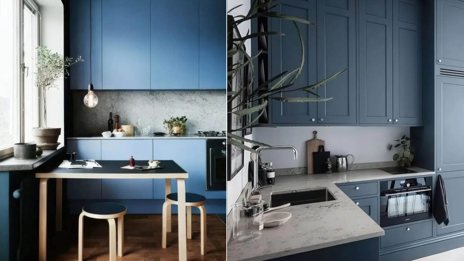 Μπλε και Γκρι στην κουζίνα: Ο συνδυασμός που εντυπωσιάζει ακόμα και τους πιο δύσπιστους
