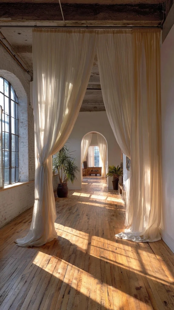 Προσωρινές πόρτες στο σπίτι: Χώρισε τους χώρους σου χωρίς εργασίες και χωρίς χρήματα 13 Προσωρινές πόρτες στο σπίτι: Χώρισε τους χώρους σου χωρίς εργασίες και χωρίς χρήματα