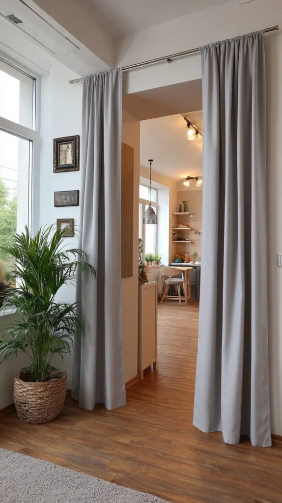 Προσωρινές πόρτες στο σπίτι: Χώρισε τους χώρους σου χωρίς εργασίες και χωρίς χρήματα 5 Προσωρινές πόρτες στο σπίτι: Χώρισε τους χώρους σου χωρίς εργασίες και χωρίς χρήματα