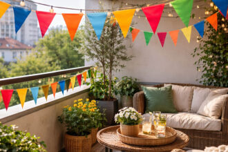 Γιατί να βάλεις σημαιάκια στο μπαλκόνι: Το απλό κόλπο που διώχνει τα περιστέρια