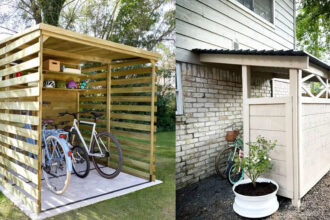 10 έξυπνες ιδέες για να αποθηκεύεις το ποδήλατο έξω από το σπίτι