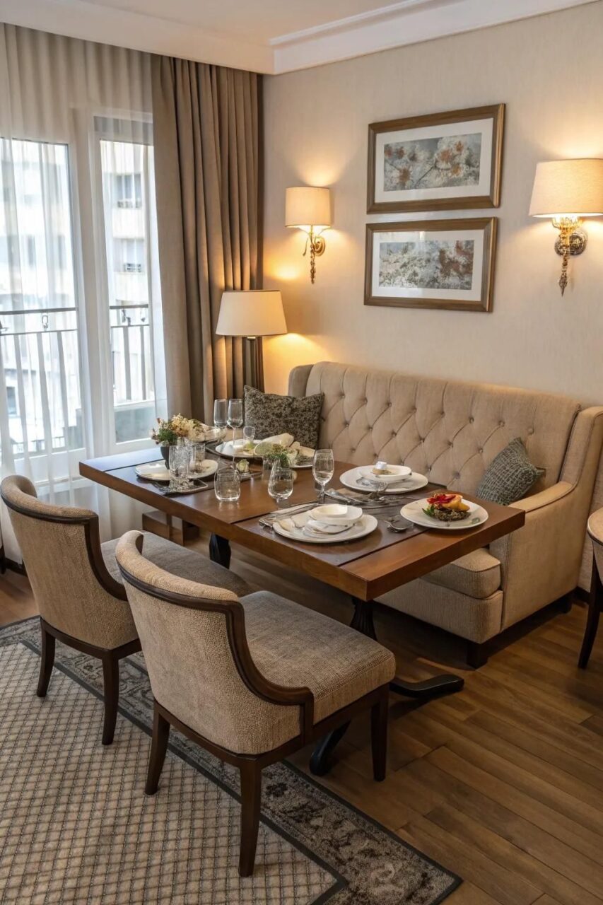 Ξέχνα το τραπεζάκι σαλονιού: Το τραπέζι φαγητού μπαίνει πλέον στο σαλόνι 6 Ξέχνα το τραπεζάκι σαλονιού: Το τραπέζι φαγητού μπαίνει πλέον στο σαλόνι