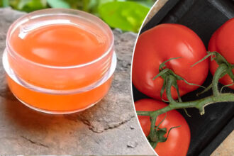 Τζελ Ντομάτας: Η φυσική σπιτική λύση για λαμπερό δέρμα για να γίνεις φρέσκια σαν λουλούδι