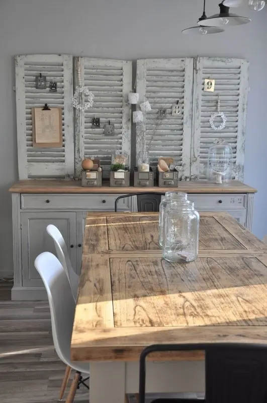 Πριν πετάξεις τα παλιά παντζούρια, δες τι μπορείς να φτιάξεις - 23+1 ιδέες που θα σε ενθουσιάσουν 4 Ιδέες για παλιά παντζούρια