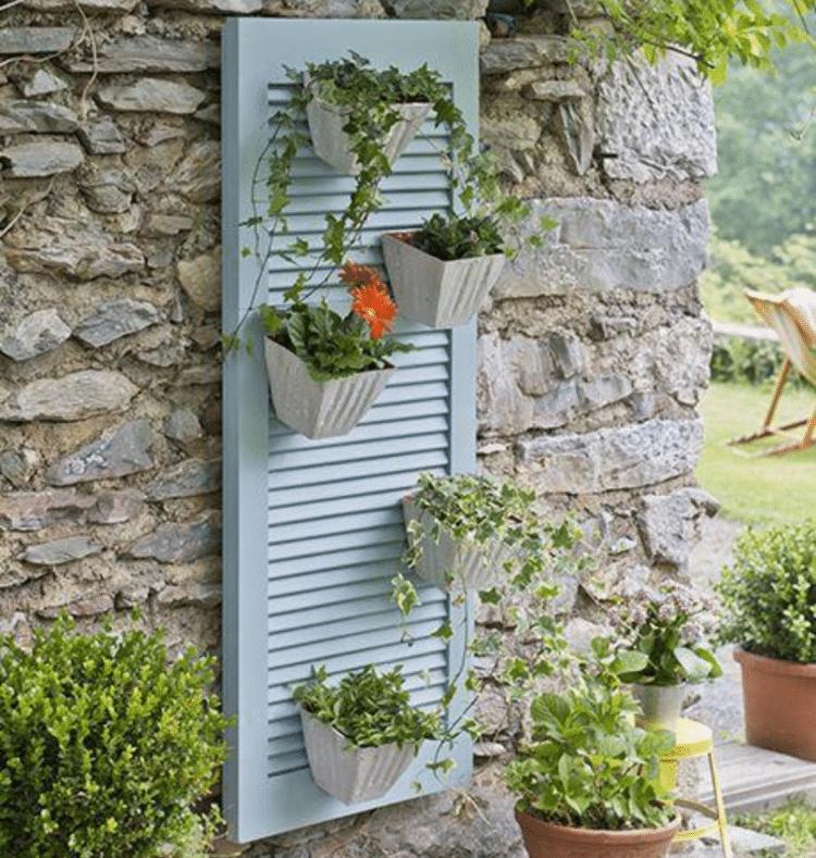 Πριν πετάξεις τα παλιά παντζούρια, δες τι μπορείς να φτιάξεις - 23+1 ιδέες που θα σε ενθουσιάσουν 7 Ιδέες για παλιά παντζούρια