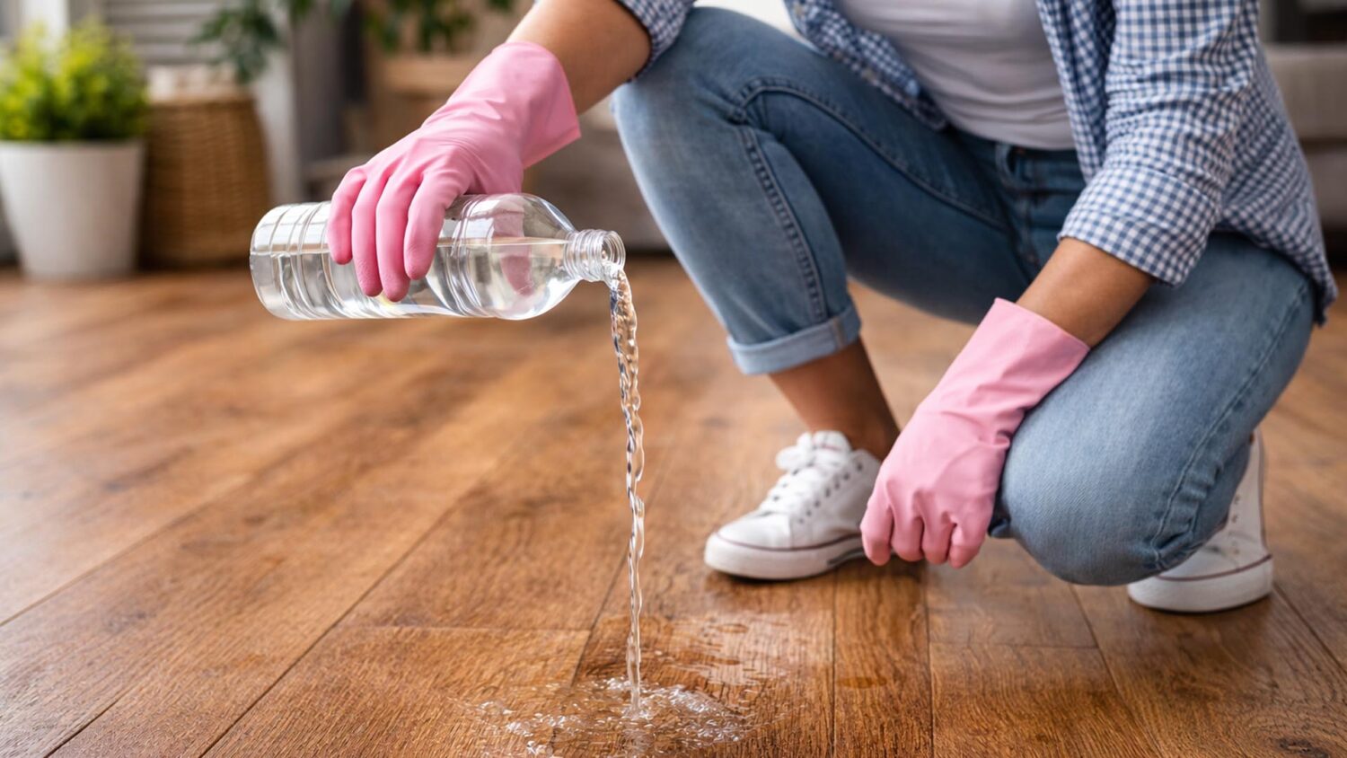 Ρίξε ξύδι στα πατώματα: Γιατί το προτείνουν και πώς λειτουργεί