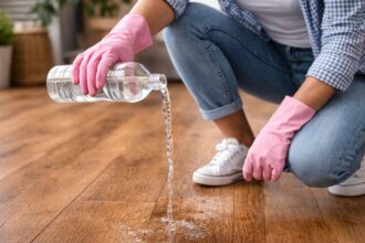 Ρίξε ξύδι στα πατώματα: Γιατί το προτείνουν και πώς λειτουργεί