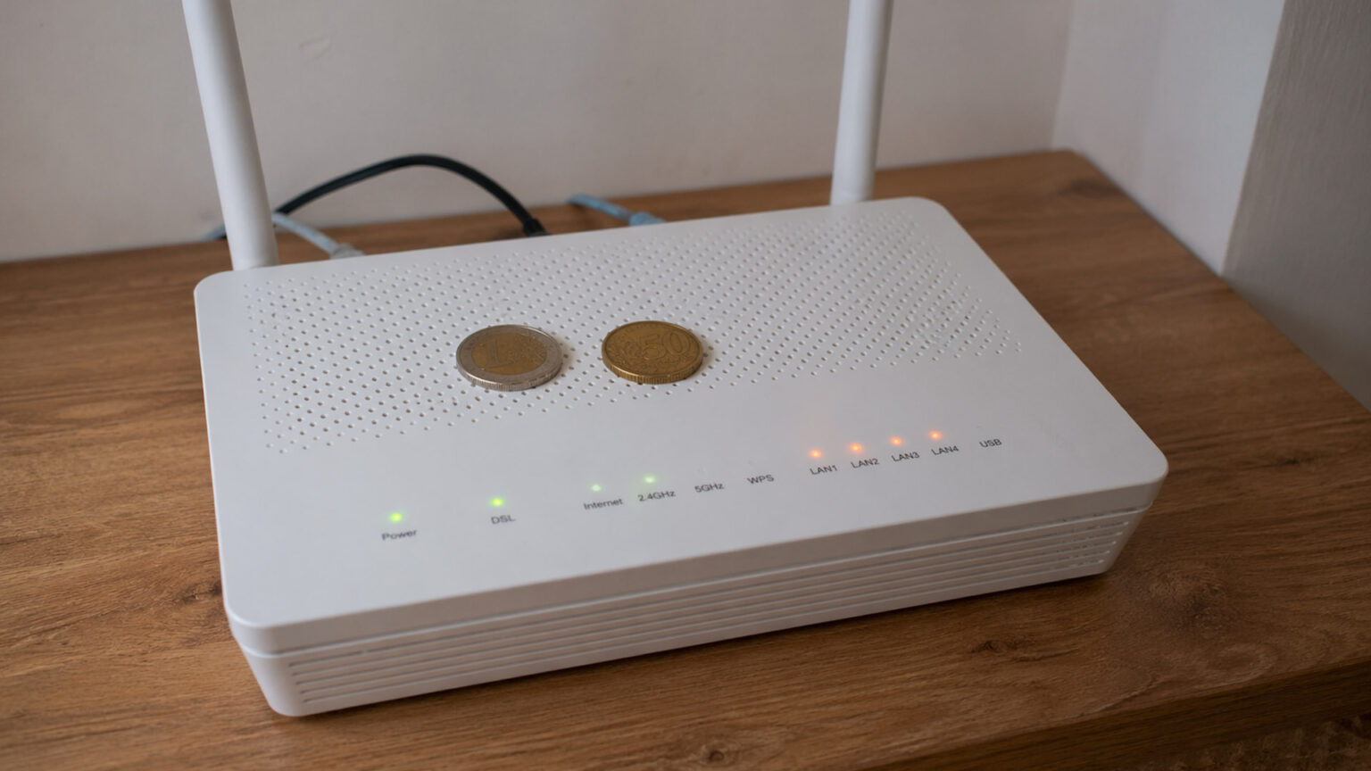 Γιατί κάποιοι βάζουν νόμισμα πάνω στο router Wi-Fi - και τι ισχύει πραγματικά