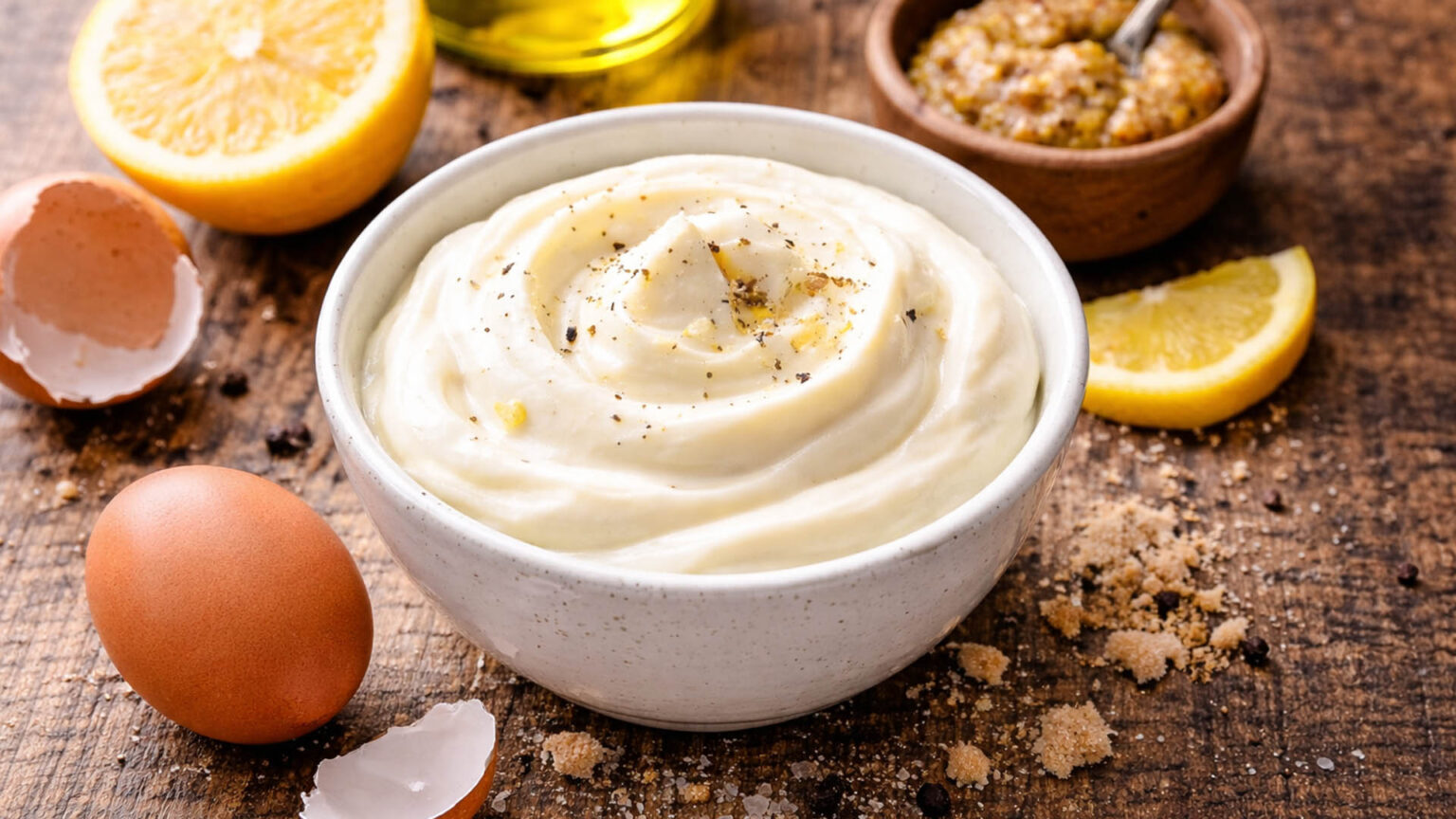 Πώς να φτιάξεις σπιτική μαγιονέζα με λεμόνι σε 2 λεπτά και με λίγα υλικά χωρίς να σου κόψει