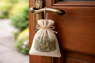 Κρέμασε ένα πουγκί με βασιλικό στην εξώπορτα: Που χρησιμεύει σύμφωνα με το Φενγκ Σούι