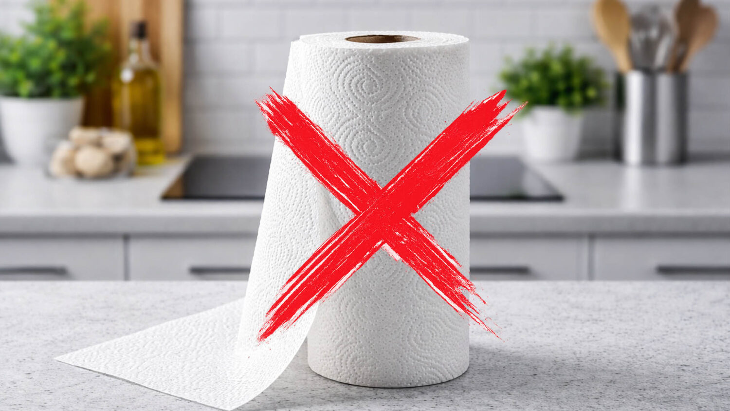 4 επιφάνειες που δεν πρέπει ποτέ να καθαρίζεις με χαρτί κουζίνας