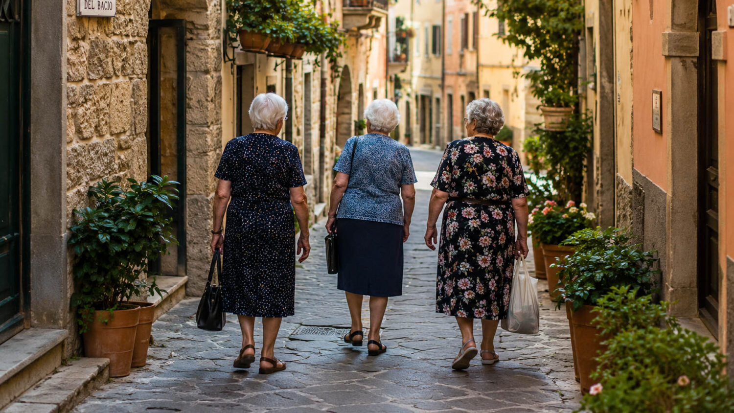 Το “Nonnamaxxing” γίνεται viral: Το ιταλικό lifestyle των γιαγιάδων που ίσως κρύβει το μυστικό της μακροζωίας